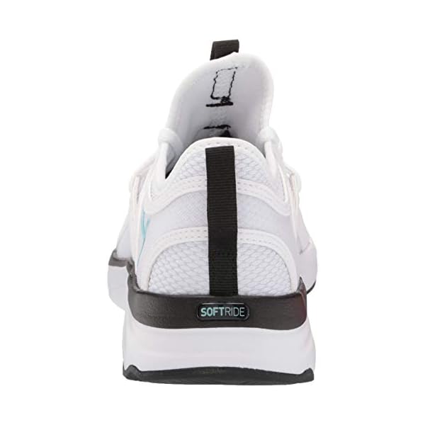 PUMA womens 19435503 Running Shoe, Puma White-angel Blue-puma Black, 5.5 US