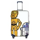 [zhandiffy] スターウォーズ アニメ ラゲッジカバー スーツケースカバー 伸縮素材 ラゲッジカバー トランク 防塵カバー 耐久性 洗える キャラクター おしゃれ かわいい プレゼント