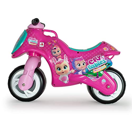 INJUSA - Moto Correpasillos Neox Cry Babies, Color Rosa (19014/000)