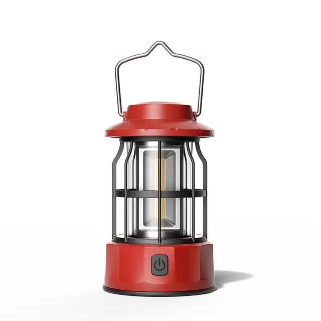 TrekEaze Outdoor Camping Light, Battery Powered Ambient Tent Light, Portable and Waterproof Camping Lantern with 360° Lighting Range (TE-TK-4921-Red) (B0CG4HD8DW) Amazon Price History, Amazon Price Tracker