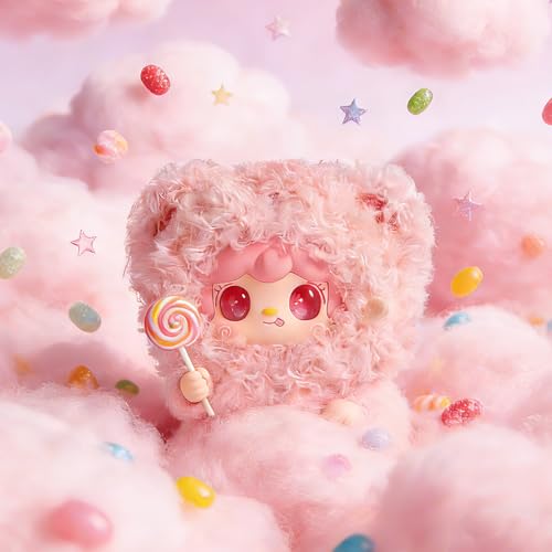 Perklzau Yooki Little Bear Surprise Doll, Plush Bag Charm Keychain Blind Boxes for Girls,Mystery Collectible Figures Gift for Teens&Adults - image 2