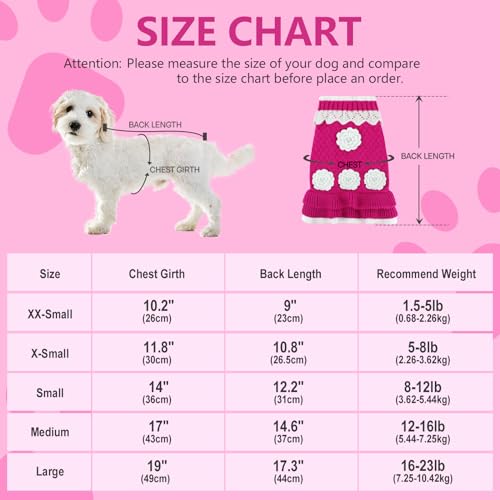 Joytale Maglioncino Cane, Caldo Maglione per Cani