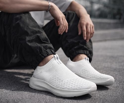 Image of Kraasa Trial Running Shoes with Lightweight Memory Insole | Breathable, Anti-Skid Knit Sneaker, Walking & Gym Shoes