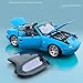 Mzexoma Mazda Miata MX5 Toy Car 1/32 Diecast Model Cars, Car Toys for Kids Age 4-7 Miata Gift for Boys Girls ,Pull back rc sports car with lighting & Sound (Blue)