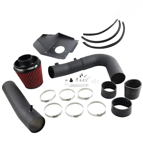 Para Dodge Para Challenger Para Cargador Protector Térmico Tubo De Entrada Aire Frío Con Kit Filtro Manguera Admisión Aire