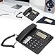 Kabelgebundenes Desktop-Telefon, Festnetz mit LCD-Display-Taste, Anrufer-ID-Wecker mit Freisprechfunktion, Schnurtelefone für das Home-Hotel-Büro, Klassisches Retro-Festnetz-Telefon mit Kabel