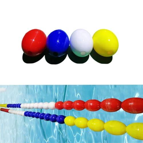 Generico Corda divisoria di Sicurezza per Piscina - Linea di galleggiamento Galleggiante da 10 Piedi per Piscine, vasche idromassaggio e spiagge - Accessori per Piscina in Nylon Resistente per Maggio
