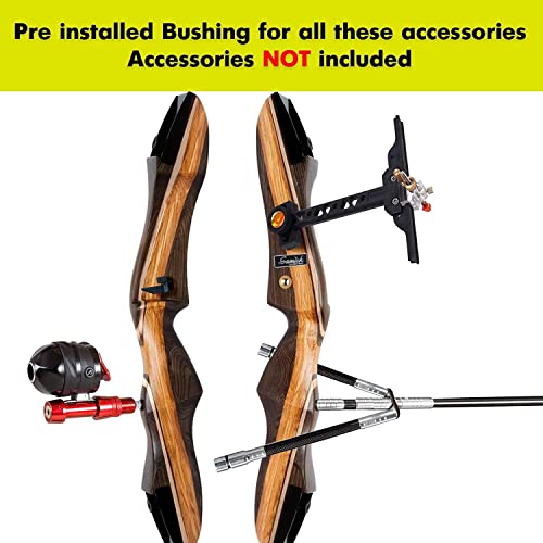 Samick Sage 2420-45 Archery Takedown Recurve Bow 62-Inch thumb #2