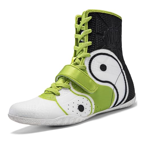 Bottes de Powerlifting pour Hommes pour Stabiliser la Cheville en Boxe et Lutte