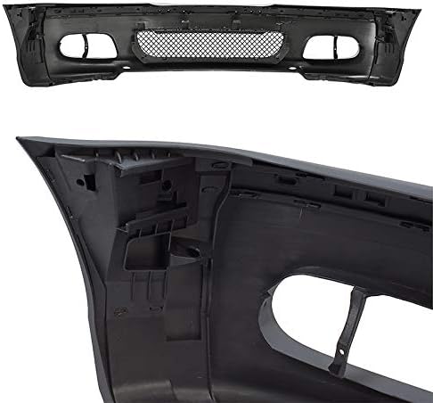 Front Bumper Kit for 99-05 3-Series E46 Clear Fog Lights Bezels M-Tech 2 Style