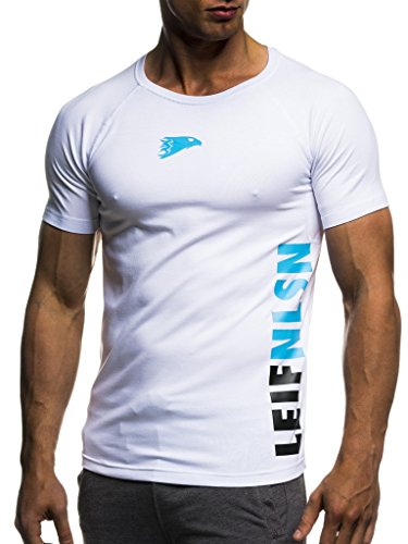 T-shirt fitness homme Leif Nelson Gym LN06279 t-shirt d'entraînement musculation respirant