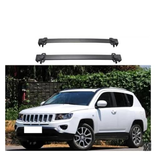 Barres de toit solution espace pour charger bagages sur Jeep Compass 2011-2016