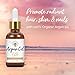 Argan Cosmetics 100% Pure Organic Moroccan Argan Oil for Hair, Skin, Nails, Cuticles, Face & Beards - Cold Pressed, Unscented - Filtered Through Cotton & Charcoal - All Natural Moisturizer - 2 Fl Oz