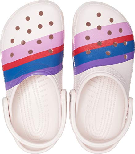 Image of Crocs Work Zen Garden Sensory Classic Slip Resistant Adjustable Terry Cloth Clog