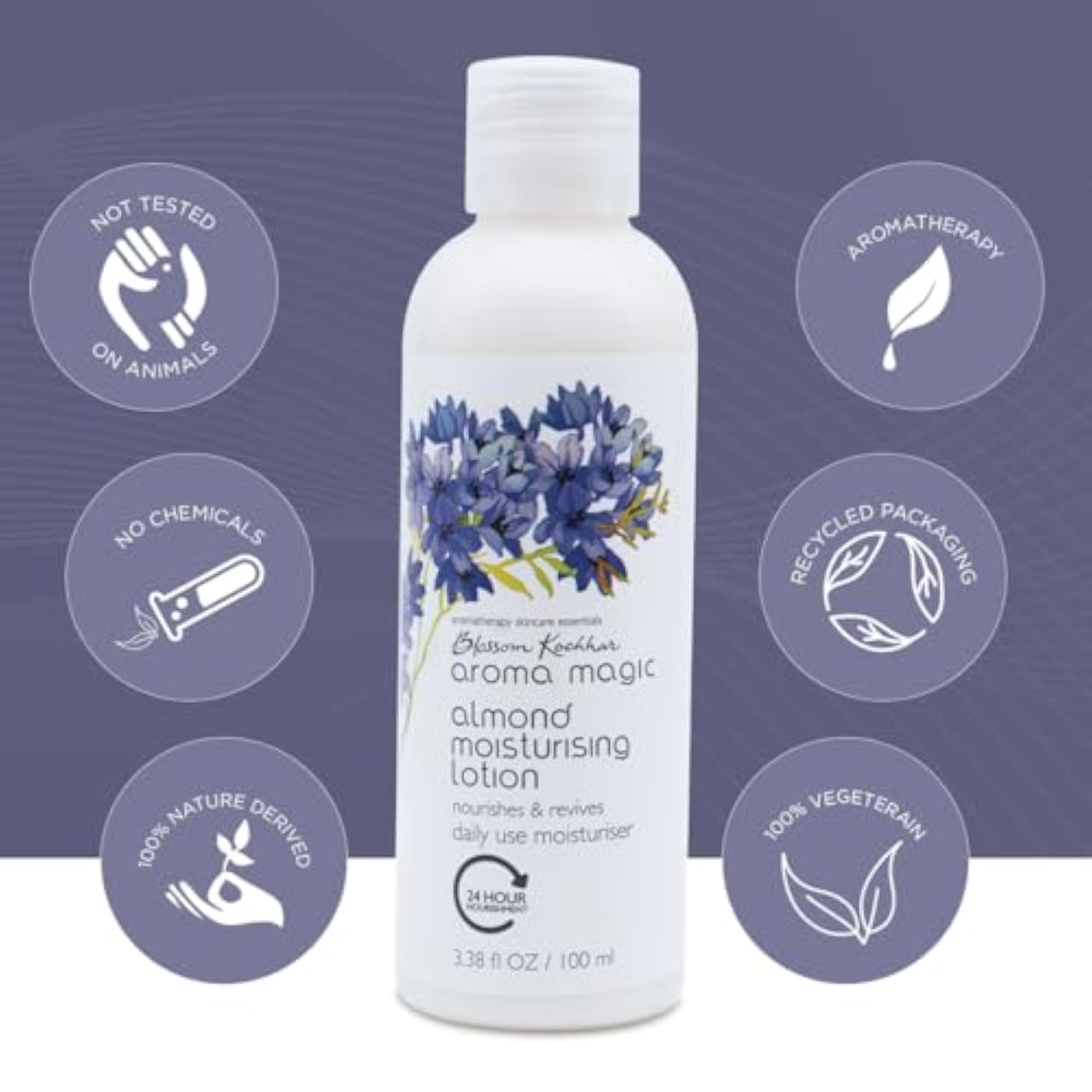 Almond Moisturising Lotion SPF 15, 24H Nourishment