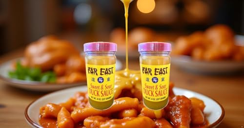 Sweet & Sour Sauce - 8 Ounce Jar of Chinese Duck Sauce Authentic Asian Sauce Duck (2-pack)