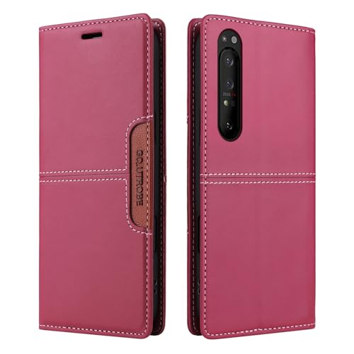 Netany Compatible pour Sony Xperia 1 II Coque de téléphone, étui Portefeuille avec Porte-Carte [Support de Fonction] Rabat en Cuir Étui en Cuir de...