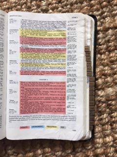 Hardcover Topical Chain Study Bible: New American Standard, Black Imitation Leather, No. 963 Book
