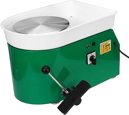 Electric Pottery Wheel Ceramic Machine DIY 700W Foot Pedal Clay