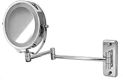 Espelho Iluminado led Maquiagem Banheiro Closed Parede e Bancada