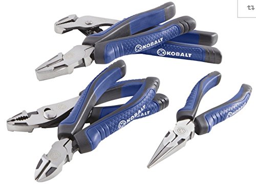 Kobalt 5 Piece Plier Set - Household Tool Set