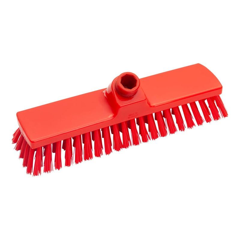 Cabezal de escoba plástico rojo 30 cm Haug Bürsten para el hogar y la oficina FC87201