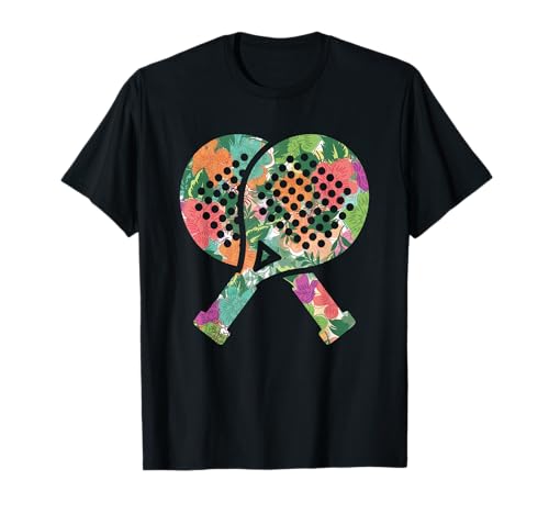Padel joueur fille pagaie padel tennis T-Shirt