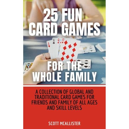 25 Fun Card Games for the Whole Family Audiolibro Por Scott McAllister arte de portada