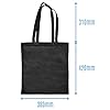 Azeeda 'Stingray' Classic Black Tote Shopper Bag (ZB00010473) #3