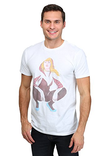 T-shirt Undercover Gwen blanc coupe ample taille L pour homme actif