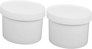 Lon0167 New 250ml HDPE Featured Plastic Wide Mouth reliable efficacy Round Laboratory Experiment Bottle White 2pcs(id:eb5 a0 08 ed7)