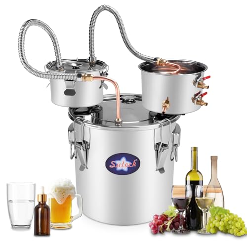 Suteck Alcohol Still 8Gal 30L Stainless Steel...