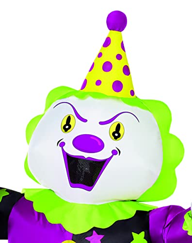 Disfraz Inflable de Payaso de Circo para Niños miniatura 3