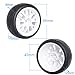 CrazyHobby Pre-Glued OD 2.56" 12mm Hex Wheels Rims & Rubber Tires 26mm for 1/10 Scale On Road Racing Car Drift RC Touring Car, Set of 4, Image 4 CrazyHobby Pre-Glued OD 2.56" 12mm Hex Wheels Rims & Rubber Tires 26mm for 1/10 Scale On Road Racing Car Drift RC Touring Car, Set of 4, Image 4