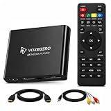 4K Media Player for TV, USB SD Playback, HDMI AV Output, Auto Resume