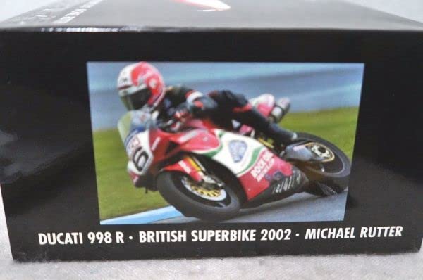 オートバイ・バイク MINICHAMPS DUCATI 998 R SUPERBIKE 2002 Amazon | ミニチャンプス DUCATI 998R・BRITISH SUPERBIKE 2002