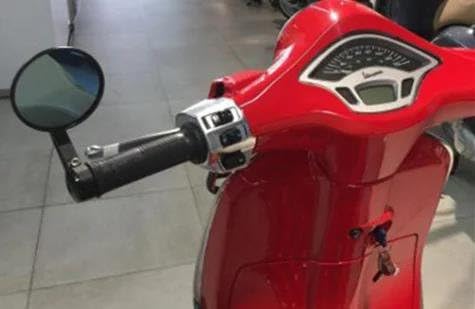 Espejos retrovisores Piaggio GT y GTS con cristal antirreflejante gran angular 2