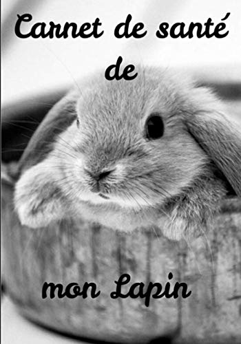 Carnet de santé de mon lapin: Carnet de suive médical...