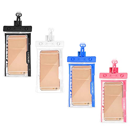 Anself 2 PCS Telefone À Prova D 'Água Bolsa de 6.3 Polegada Telefone Caso Embutido De Emergência Ap