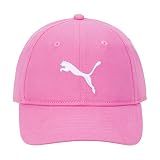 PUMA Youth Adjustable Cap, Pink, OS