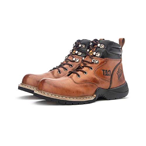 Bota Coturno Adventure em Couro Caterpillar Trivalle Shoes
