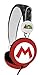 Produktbild OTL Technologies TWEEN Kinder Kopfhörer Super Mario Icon Core (gepolsterte Bügel, buntes Comic Design, für Jungen und Mädchen), Rot/Weiß