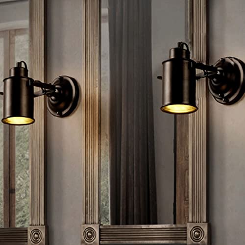 Lámpara de pared LED para dormitorio y pasillo de estilo retro 8