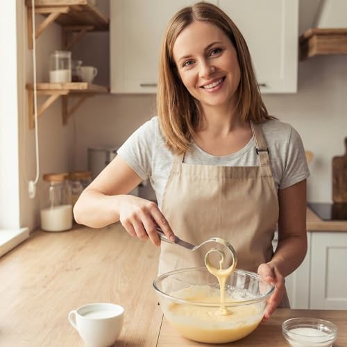 Image of TEEVEA Danish Dough Whisk, Seamless Stainless Steel for Sourdough Bread | Food-grade 304 stainless steel, rust and corrosion resistant, bend-proof, easy to clean, dishwasher safe