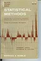 Statistical Methods Fourth Edition Revised B000VBTXJW Book Cover