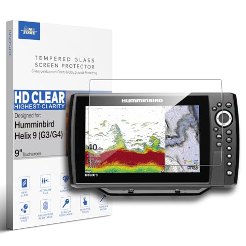 Verre trempé Humminbird Helix 9 protection d'écran 9H HD