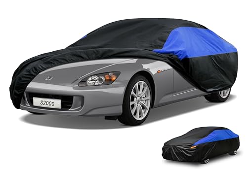 Image of GUNHYI Car Cover Custom Fit S2000 Waterproof All Weather, Lightweight Full Exterior Cover for Automobiles Outdoor Sun UV Rain Dust Snow Wind Protection.