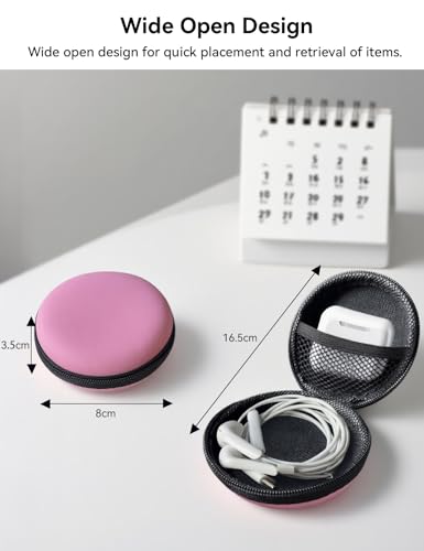 Image of Earphone Case MAS CARNEY Headphone Earbud Hard Protective Carrying Case Bag