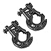 RC Metal Hook, Metal 2PCS Model Vehicle Accessory Winch Hook 1/10 Trailer Hook for RC Car 4WD Warn