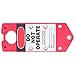 Lock Lockout Tagout Hasp, Lockout Tagout Kit, Safety Hasp Lockout Repeatable Label for Workshop for Gate Valve